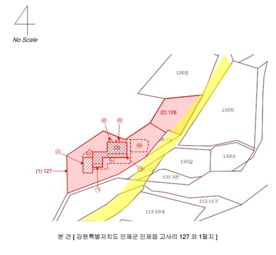 강원특별자치도 인제군 인제읍 고사리 127 외 1필지 숙박시설 경매 사진 45