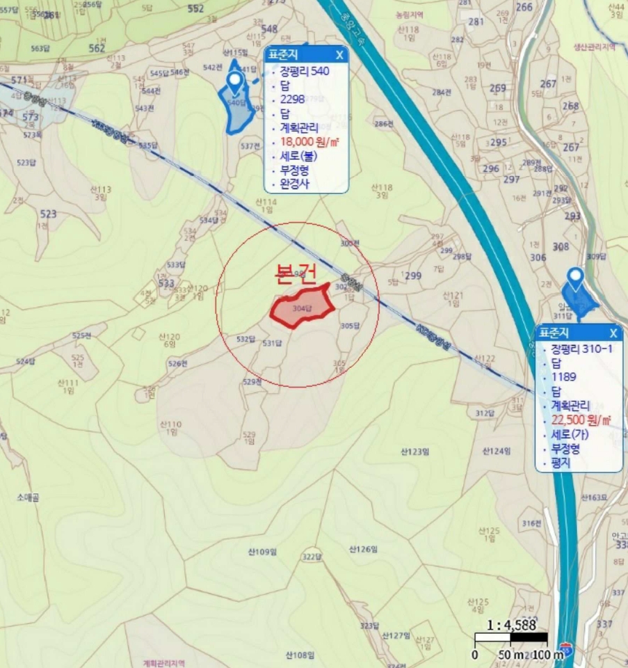 충청북도 제천시 봉양읍 장평리 304 답 경매 사진 40