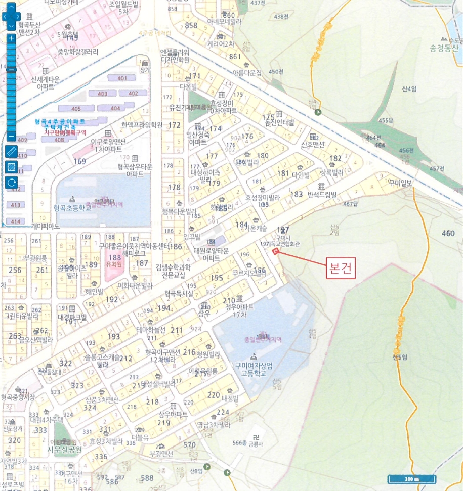 경상북도 구미시 형곡동 197-1 4층401호 다세대(빌라) 경매 사진 35