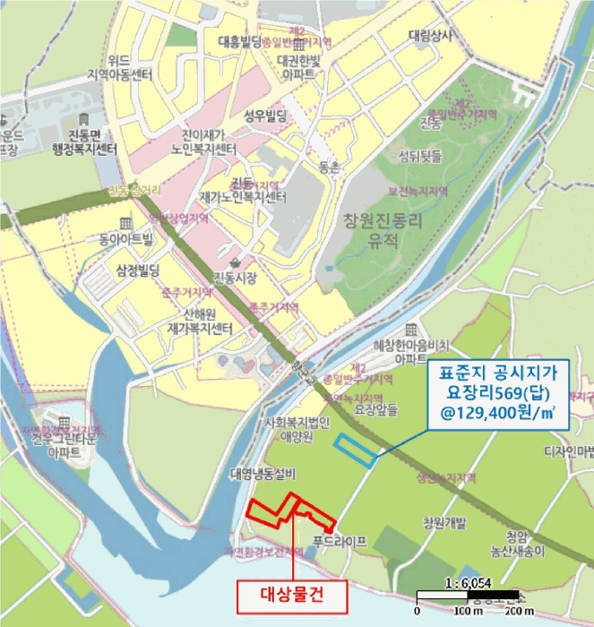 경상남도 창원시 마산합포구 진동면 요장리 574-3 답 경매 사진 9