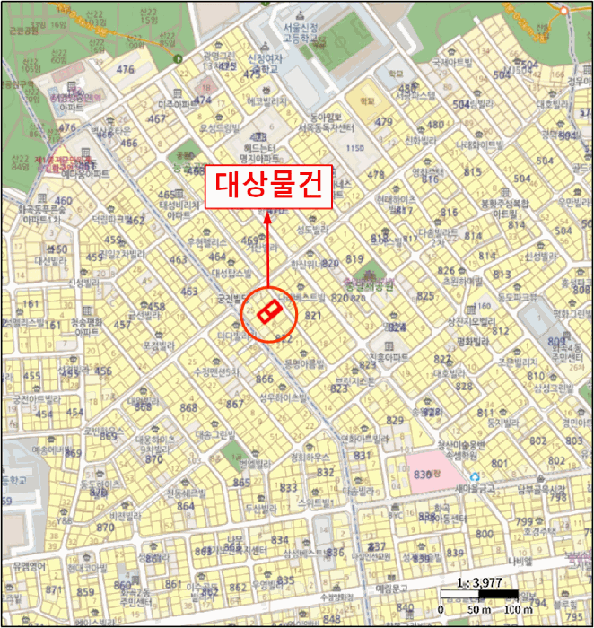 서울특별시 강서구 화곡동 822-3 케이씨타운 제6층 제601호 외 1필지 다세대주택 경매 사진 13