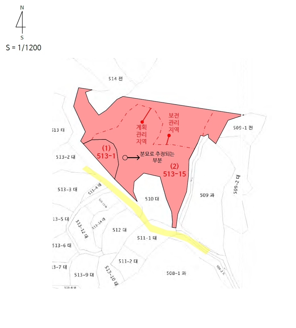 세종특별자치시 연서면 쌍류리 513-1 외 1필지 대지 경매 사진 16