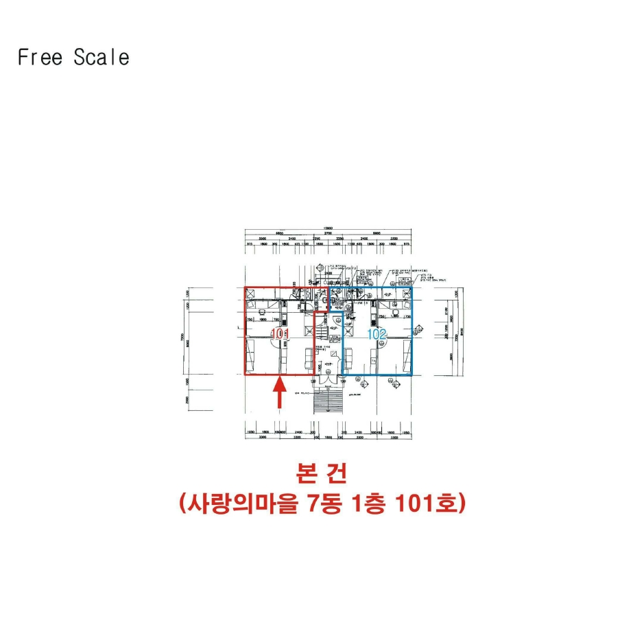 경상북도 경산시 남천면 삼성리 916-7 사랑의마을 7동 1층101호 다세대(빌라) 경매 사진 27