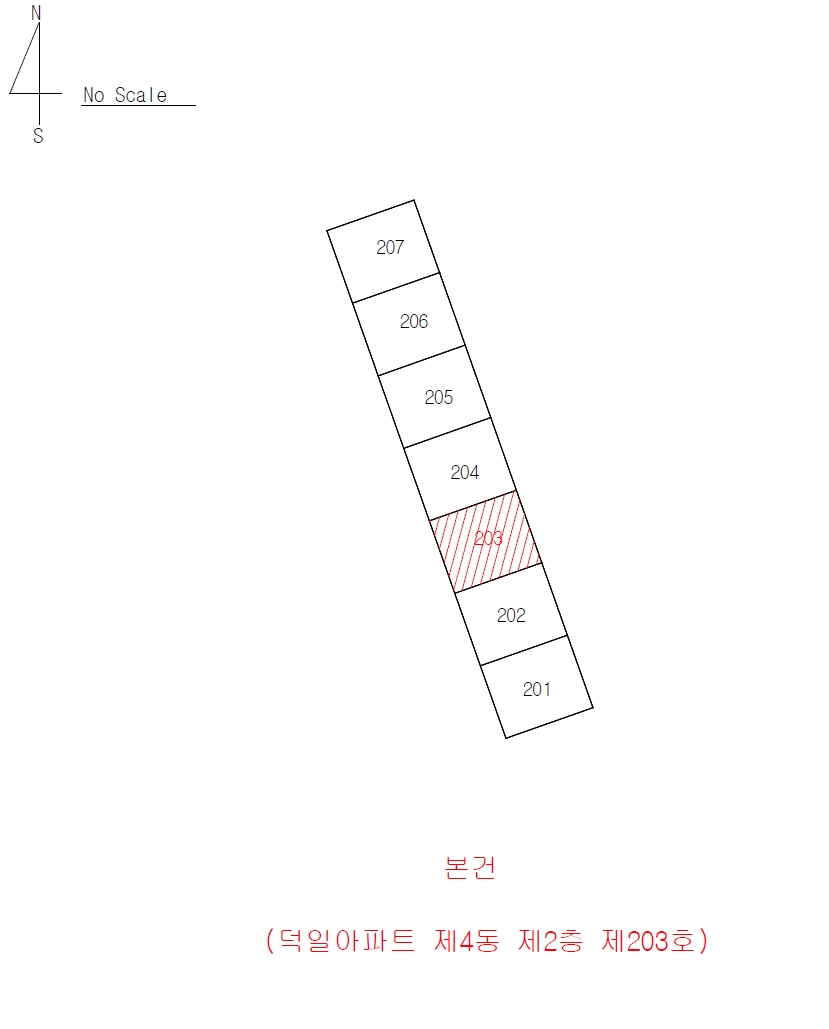 경상북도 김천시 지좌동 440-2 덕일아파트 제4동 제2층 제203호 외 1필지 아파트 경매 사진 9