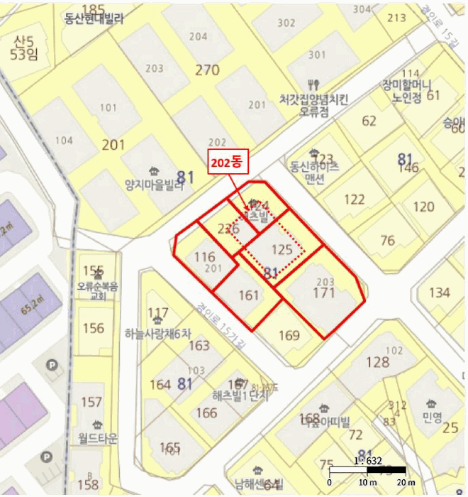서울특별시 구로구 오류동 81-171 해츠빌 제202동 제2층 제202호 외 5필지 도시형생활주택 경매 사진 11