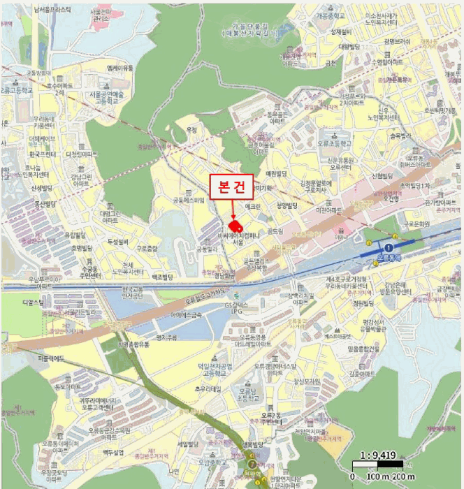 서울특별시 구로구 오류동 81-171 해츠빌 제202동 제2층 제202호 외 5필지 도시형생활주택 경매 사진 12