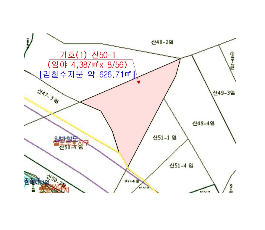 인천광역시 연수구 옥련동 산50-1 임야 경매 사진 42