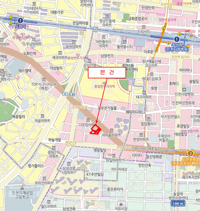 인천광역시 미추홀구 도화동 432-2 올레오 21층2102호 외 7필지 아파트 경매 사진 14