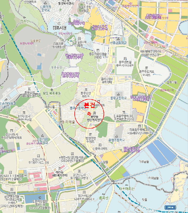 경기도 김포시 풍무동 421-8 퍼플오션 101-1호 근린상가 경매 사진 15