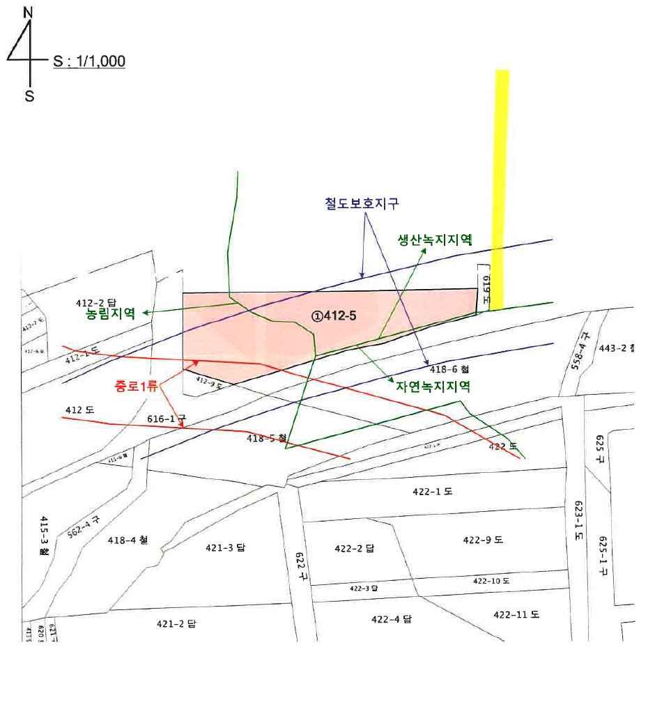 충청북도 영동군 추풍령면 관리 412-5 답 경매 사진 14