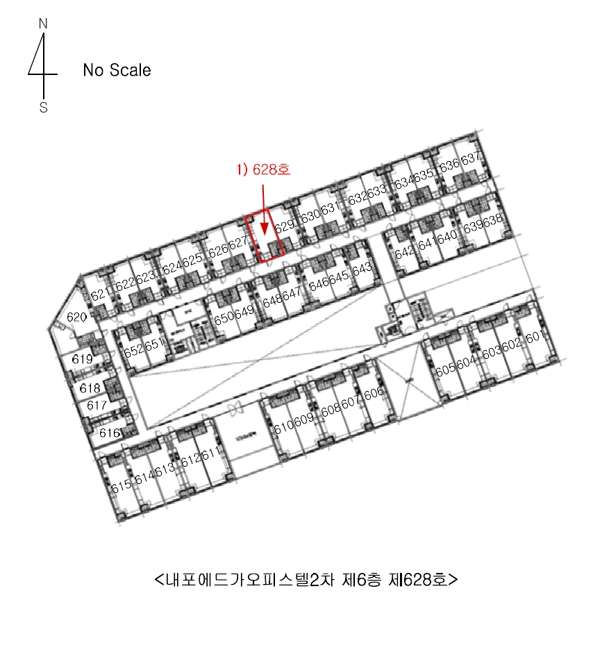 충청남도 예산군 삽교읍 목리 960 내포에드가오피스텔2차 6층628호 외 1필지 오피스텔(주거) 경매 사진 14