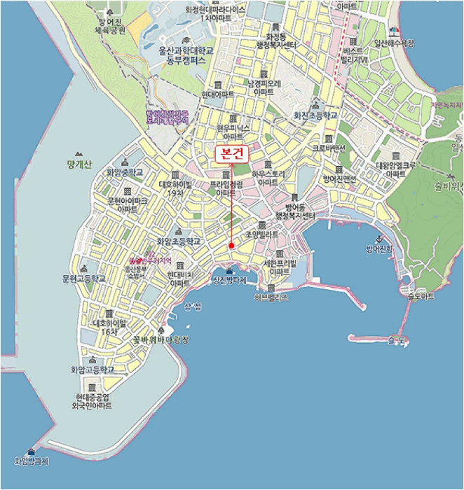 울산광역시 동구 방어동 281-1 우성현대아파트 10층1009호 외 1필지 아파트 경매 사진 8