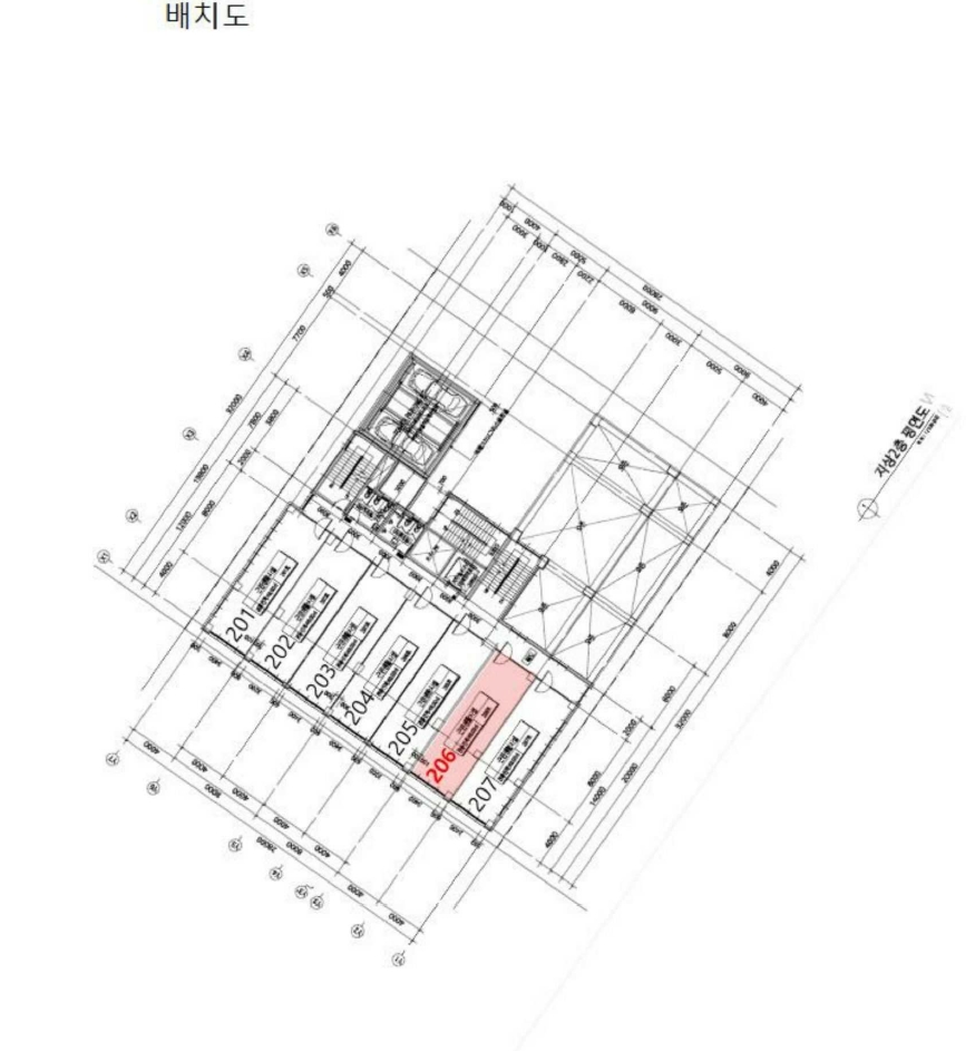 울산광역시 북구 산하동 972-6 1동 2층206호 외 1필지 근린상가 경매 사진 9