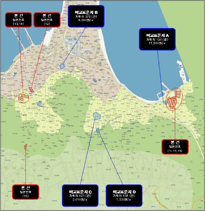전라남도 완도군 소안면 가학리 119 외 14필지 잡종지 경매 사진 24