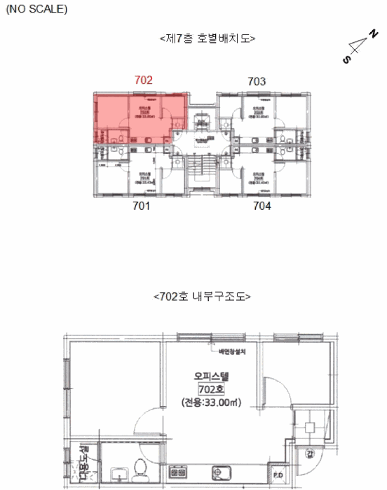 서울특별시 강서구 등촌동 637-16 아줄리움 제7층 제702호 오피스텔 경매 사진 22