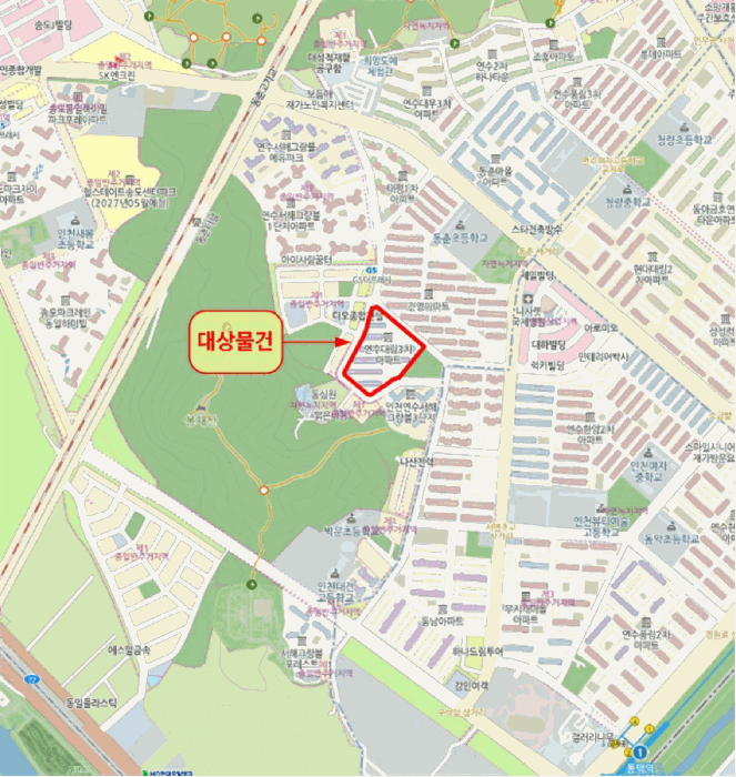 인천광역시 연수구 동춘동 940 대림3차아파트 301동 6층601호 아파트 경매 사진 20