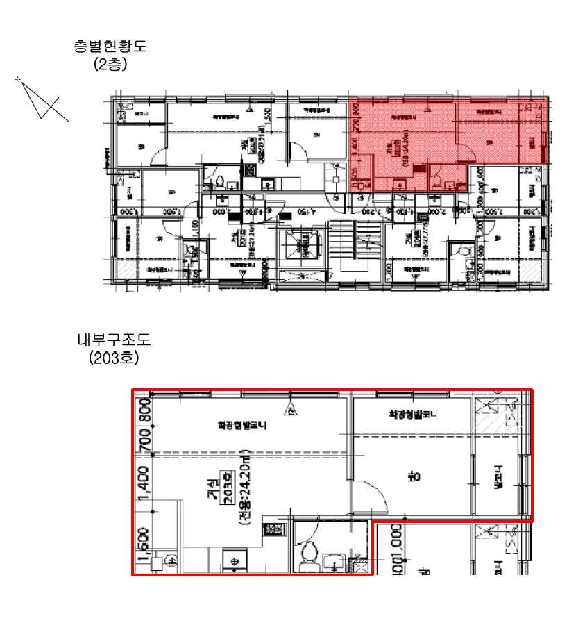 서울특별시 구로구 개봉동 370-7 에코그로브빌리지 제101동 제2층 제203호 외 4필지 도시형생활주택 경매 사진 11