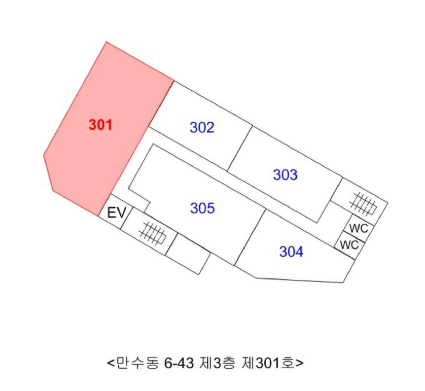 인천광역시 남동구 만수동 6-43 3층301호 근린상가 경매 사진 32