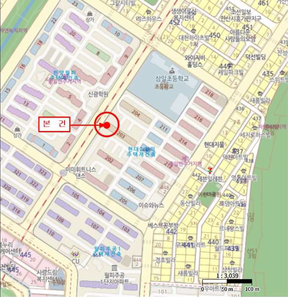 경기도 안산시 상록구 월피동 448 안산현대2차아파트 203동 11층1106호 아파트 경매 사진 19