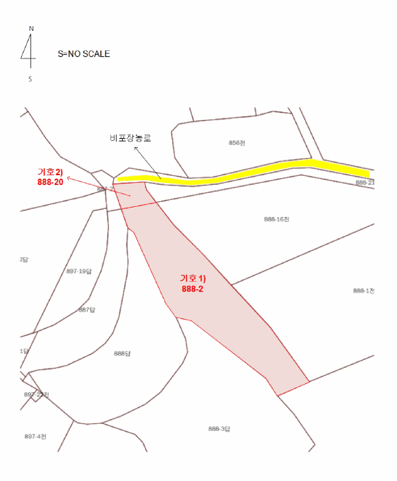 전라남도 무안군 청계면 서호리 888-2 외 1필지 전 경매 사진 7