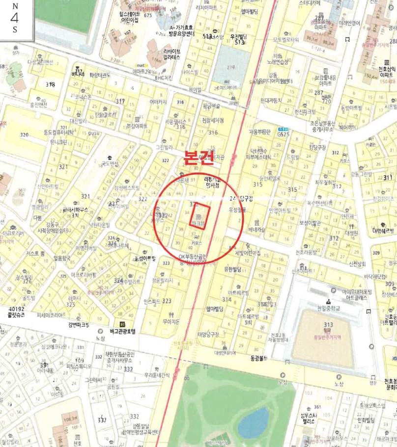 서울특별시 강동구 천호동 322-36 파크뷰 4층401호 다세대(빌라) 경매 사진 17