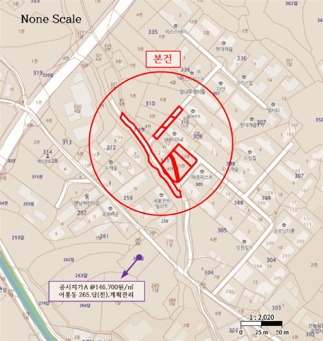 경기도 포천시 어룡동 310-7 외 7필지 도로 경매 사진 22
