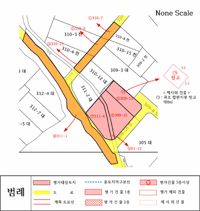 경기도 포천시 어룡동 310-7 외 7필지 도로 경매 사진 24