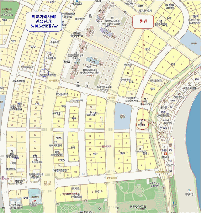 울산광역시 북구 산하동 강동산하지구도시개발사업지구58블럭2롯트, 오션파크1동 1층102호 근린상가 경매 사진 7
