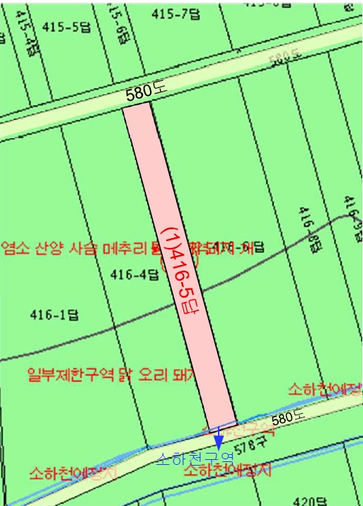 경상남도 밀양시 부북면 무연리 416-5 답 경매 사진 17