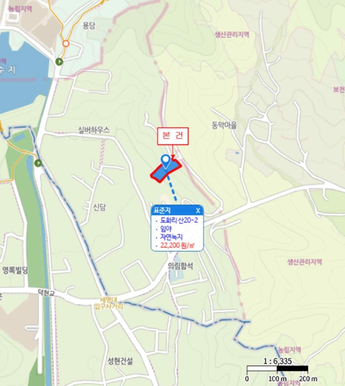 충청북도 제천시 송학면 도화리 산20-2 임야 경매 사진 28