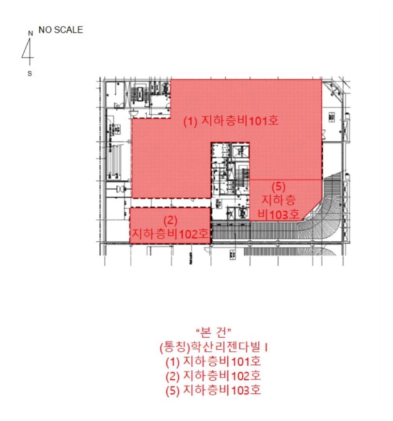 충청남도 천안시 동남구 신방동 886-1 지하층비101호 외 2개호 근린상가 경매 사진 17