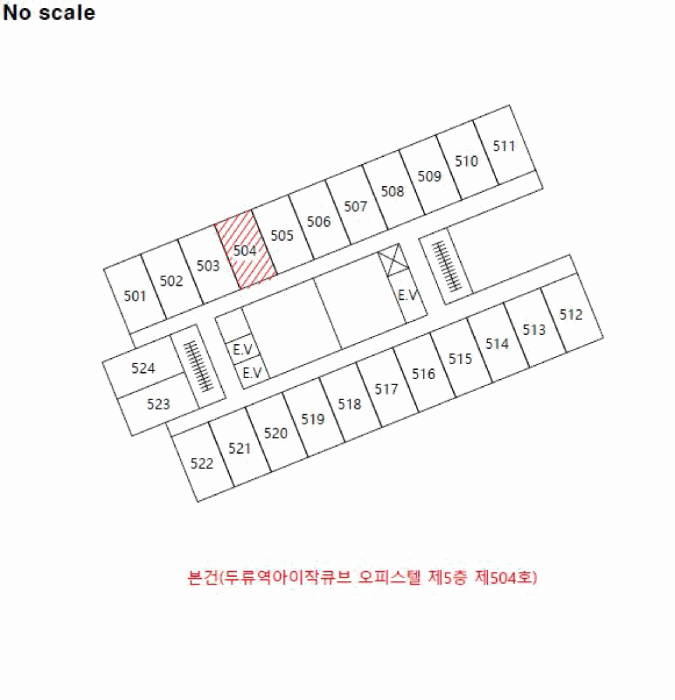 대구광역시 달서구 두류동 150-3 두류역아이작큐브오피스텔 5층504호 외 2필지 오피스텔(주거) 경매 사진 6