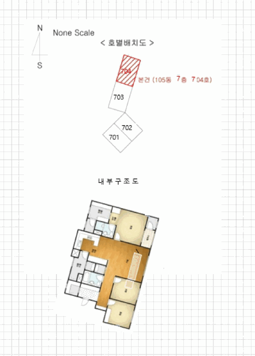 경상남도 양산시 주진동 710 양산천년가더힐 105동 7층704호 아파트 경매 사진 13