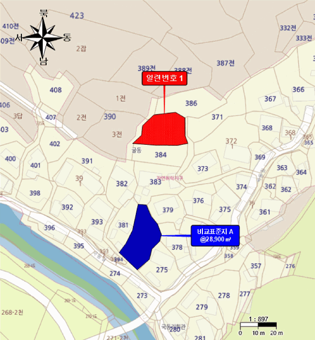 전라남도 화순군 동면 국동리 385 대지 경매 사진 7