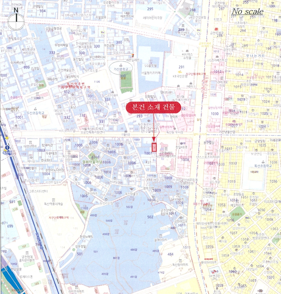서울특별시 금천구 독산동 1007-4 루나플라체 제101동 제9층 제901호 외 1필지 오피스텔(주거) 경매 사진 10