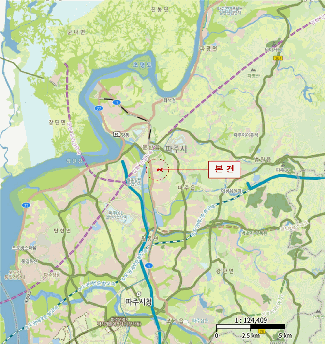 경기도 파주시 파주읍 봉서리 588-11 검은돌빌리지3 3층302호 외 1필지 다세대주택 경매 사진 13