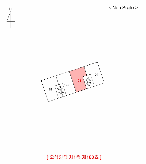 경기도 부천시 원미구 심곡동 322-25 오성연립 1층 103호 다세대(빌라) 경매 사진 34