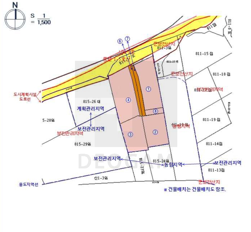 충청남도 보령시 남곡동 815-18 외 6필지 근린생활시설 경매 사진 33