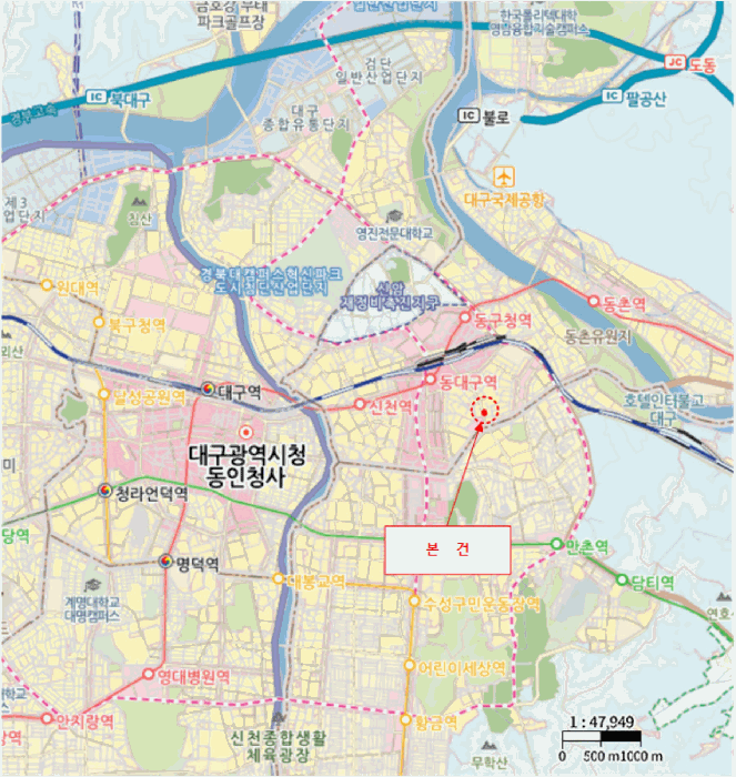 대구광역시 동구 효목동 503-1 제2층에이호 상가,오피스텔,근린시설 경매 사진 22