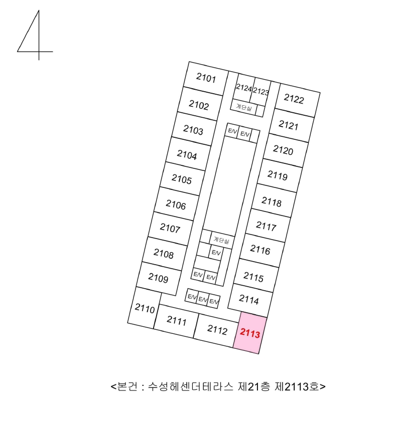 대구광역시 수성구 두산동 87-2 수성헤센더테라스 21층2113호 오피스텔 경매 사진 20