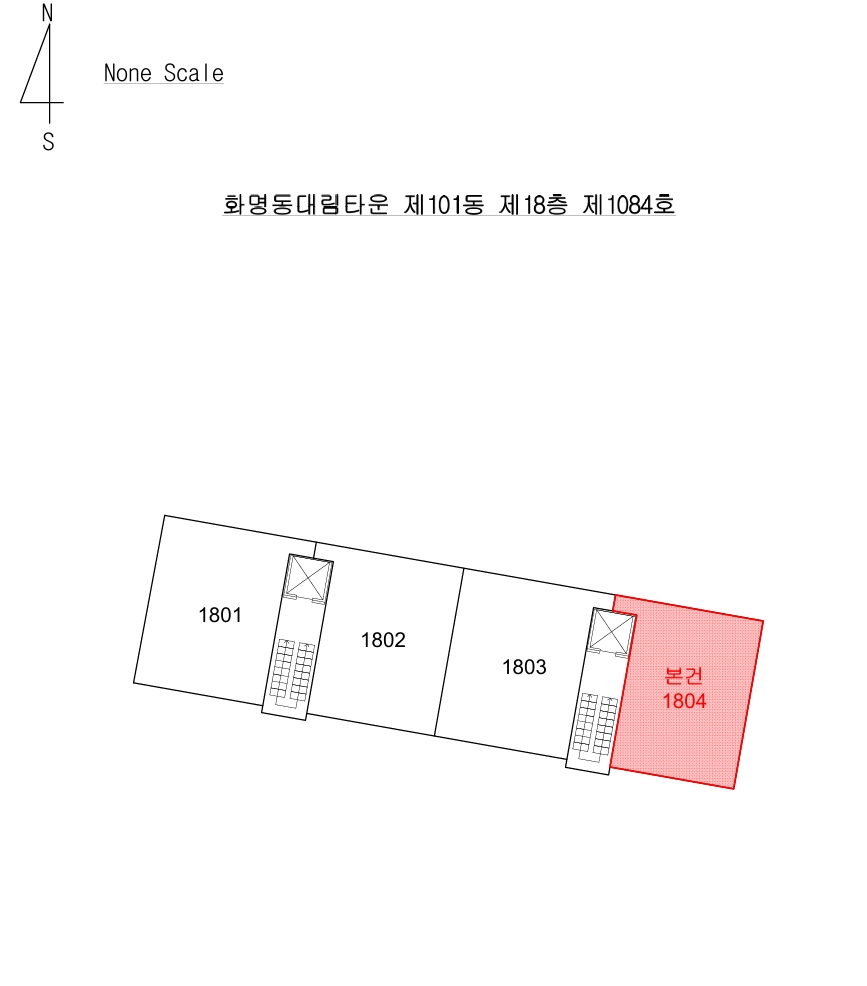 부산광역시 북구 화명동 1170-1 화명동대림타운 101동 18층1804호 아파트 경매 사진 12