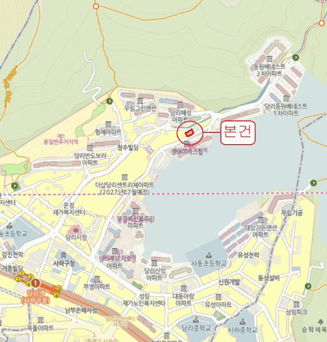 부산광역시 사하구 당리동 22-3 임야 경매 사진 9