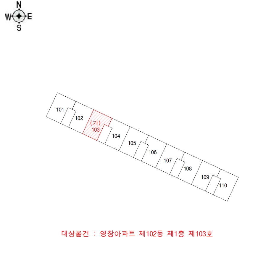 전북특별자치도 군산시 나운동 156-6 영창아파트 102동 1층103호 아파트 경매 사진 14