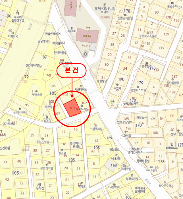 서울특별시 은평구 불광동 105-103 예그리나 3층302호 다세대(빌라) 경매 사진 24