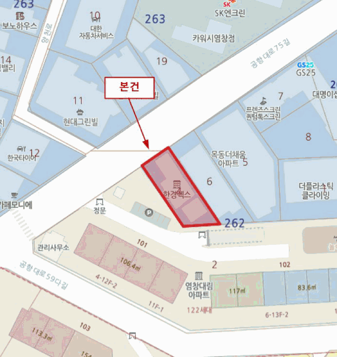 서울특별시 강서구 염창동 262-4 한경렉스플레이스 제3층 제303호 오피스텔 경매 사진 21