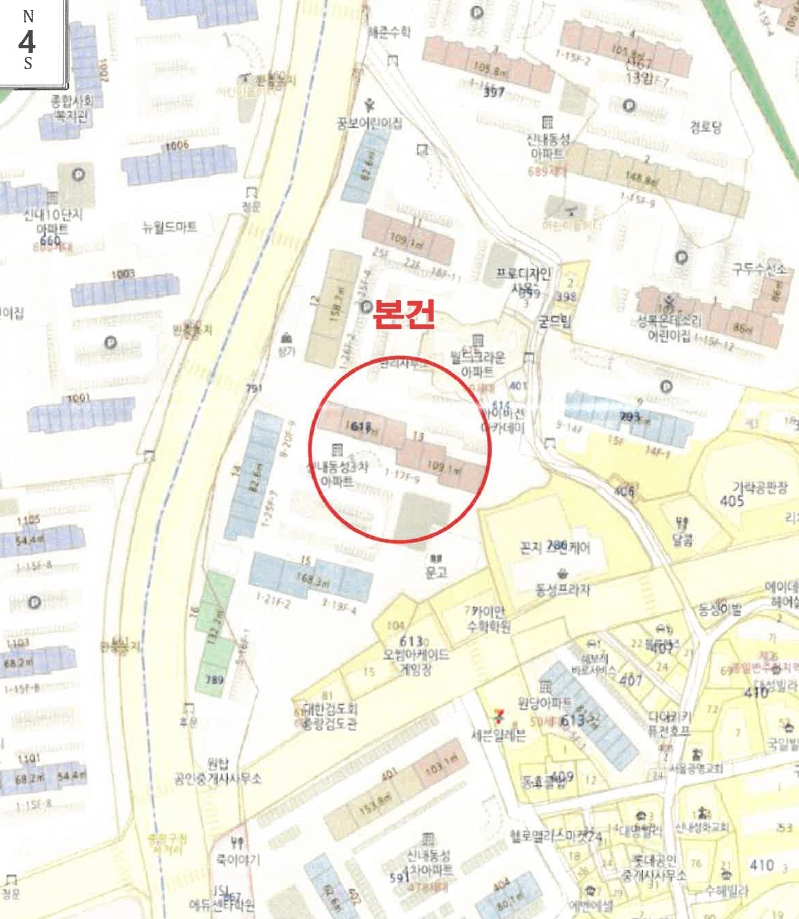 서울특별시 중랑구 신내동 618 동성아파트 13동 1층102호 외 5필지 아파트 경매 사진 9