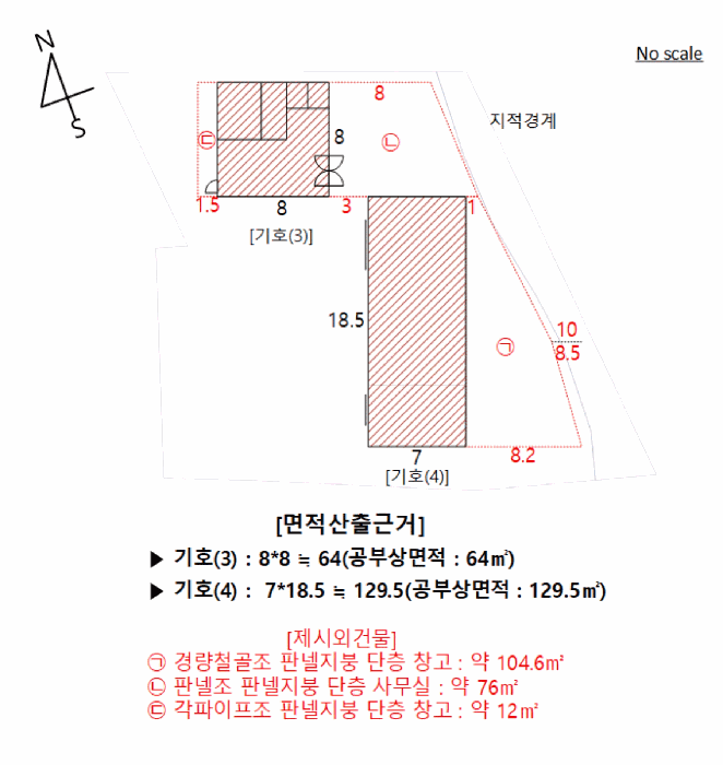 경기도 포천시 소흘읍 무봉리 461-9 외 1필지 창고시설 경매 사진 30