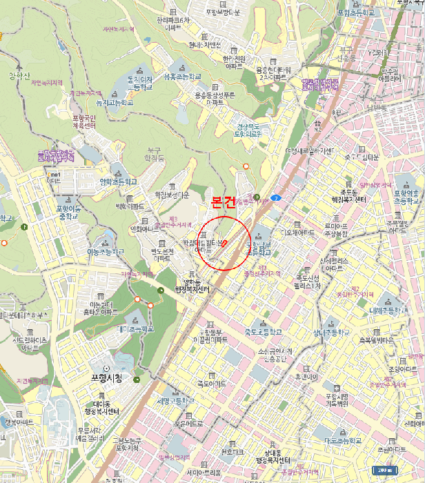 경상북도 포항시 북구 용흥동 247-5 신성힐사이드 7층 701호 외 5필지 아파트 경매 사진 7