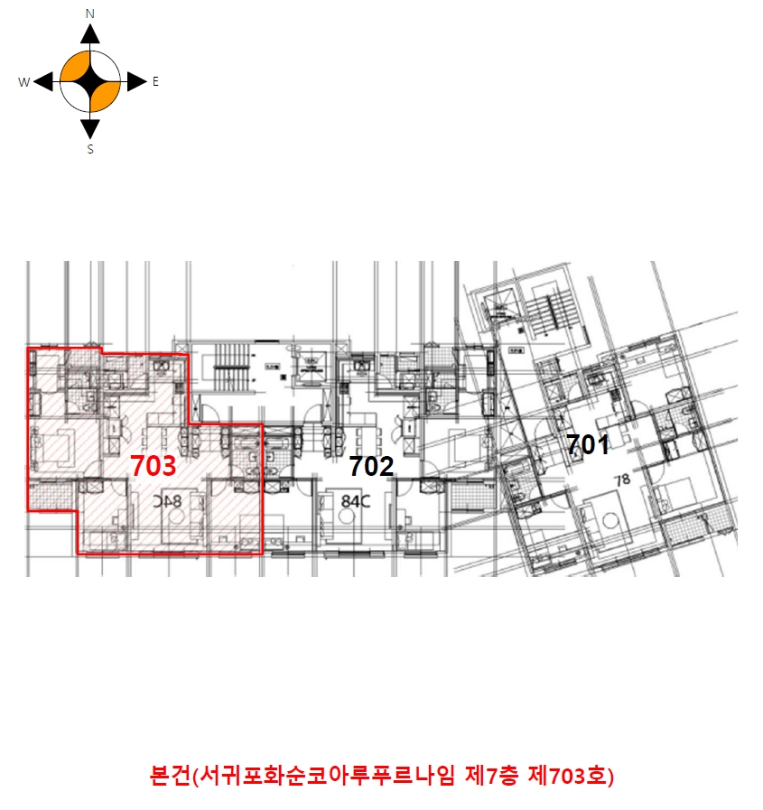 제주특별자치도 서귀포시 안덕면 화순리 2133 서귀포화순코아루푸르나임 103동 7층703호 아파트 경매 사진 18