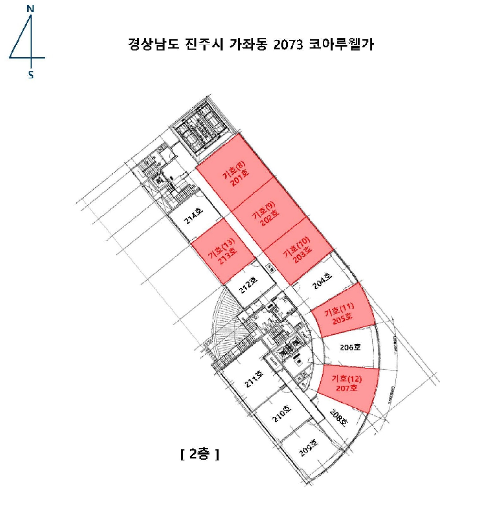 경남 진주시 가좌동 2073, 2층203호 (가좌동,코아루웰가) 근린상가 경매 사진 12